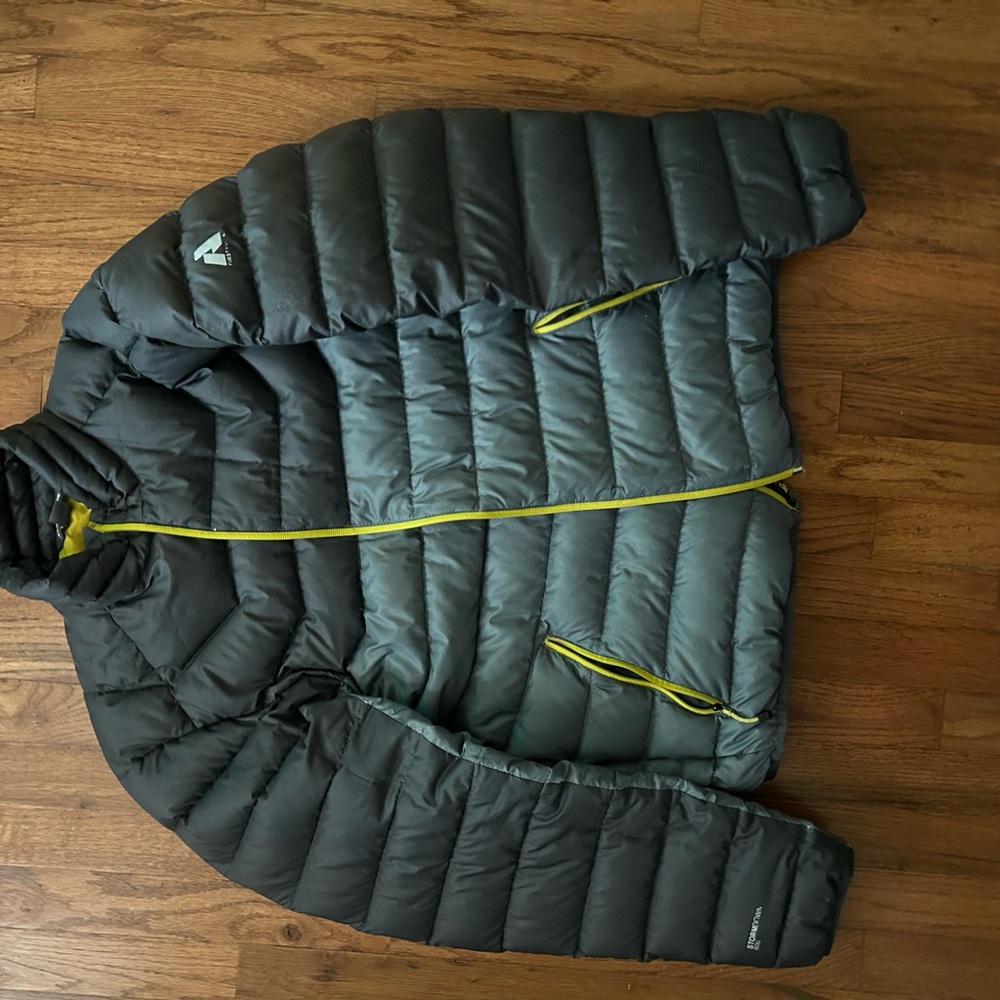 Eddie Bauer lot of 2 Dark Blue Gore tex parka 800fp StormDown - Picture 8 of 13